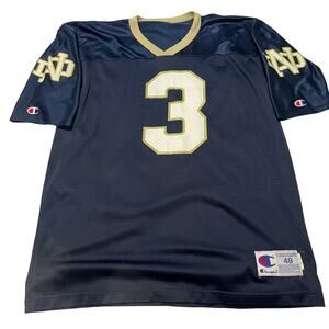 Vintage EARLY 1990s Notre Dame FOOTBALL Champion jersey SIZE 48 XL MONTANA MIRER